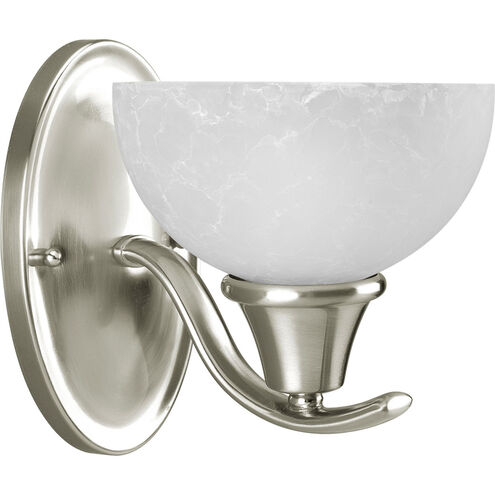 Sentura 1 Light 7 inch Brushed Nickel Bath Vanity Wall Light