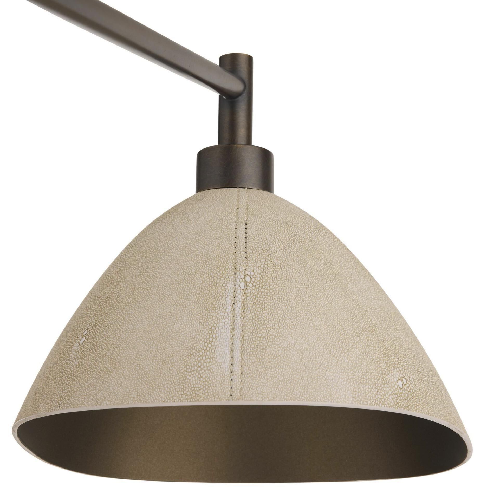Inlet 6 Light 53 inch English Bronze Chandelier Ceiling Light