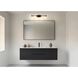 Gilford 4 Light 33.5 inch Matte Black Vanity Light Wall Light