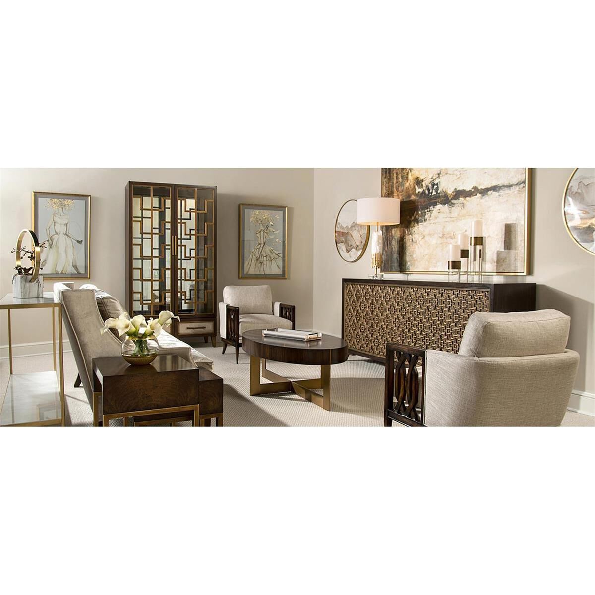 Leah Gold Table Lamp Portable Light