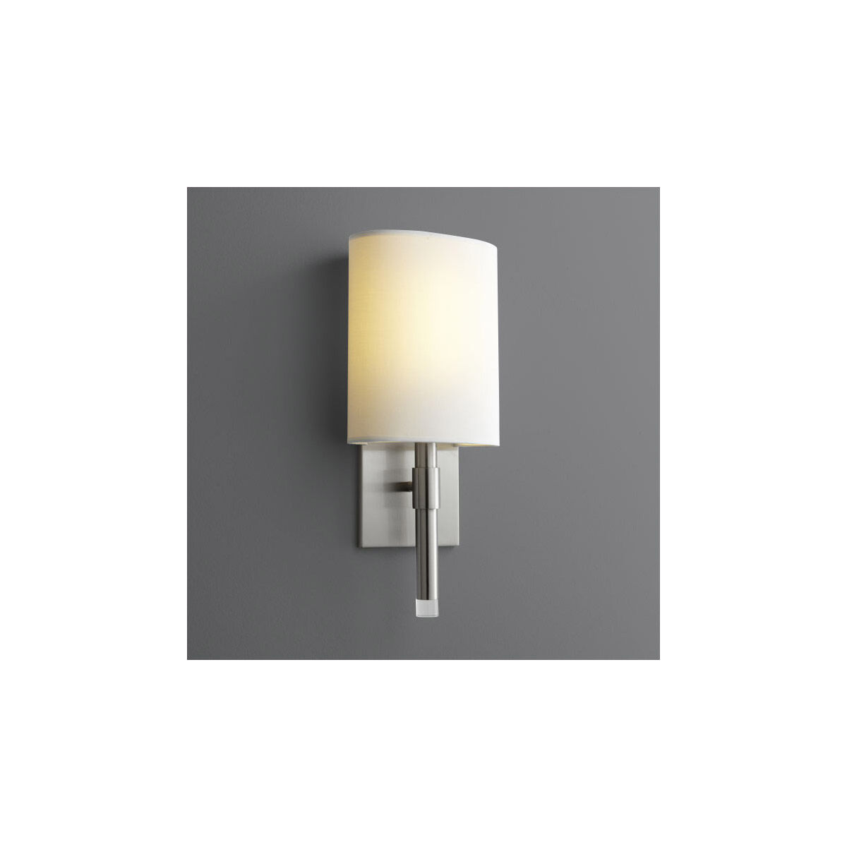 Beacon 1 Light 7 inch Satin Nickel Sconce Wall Light