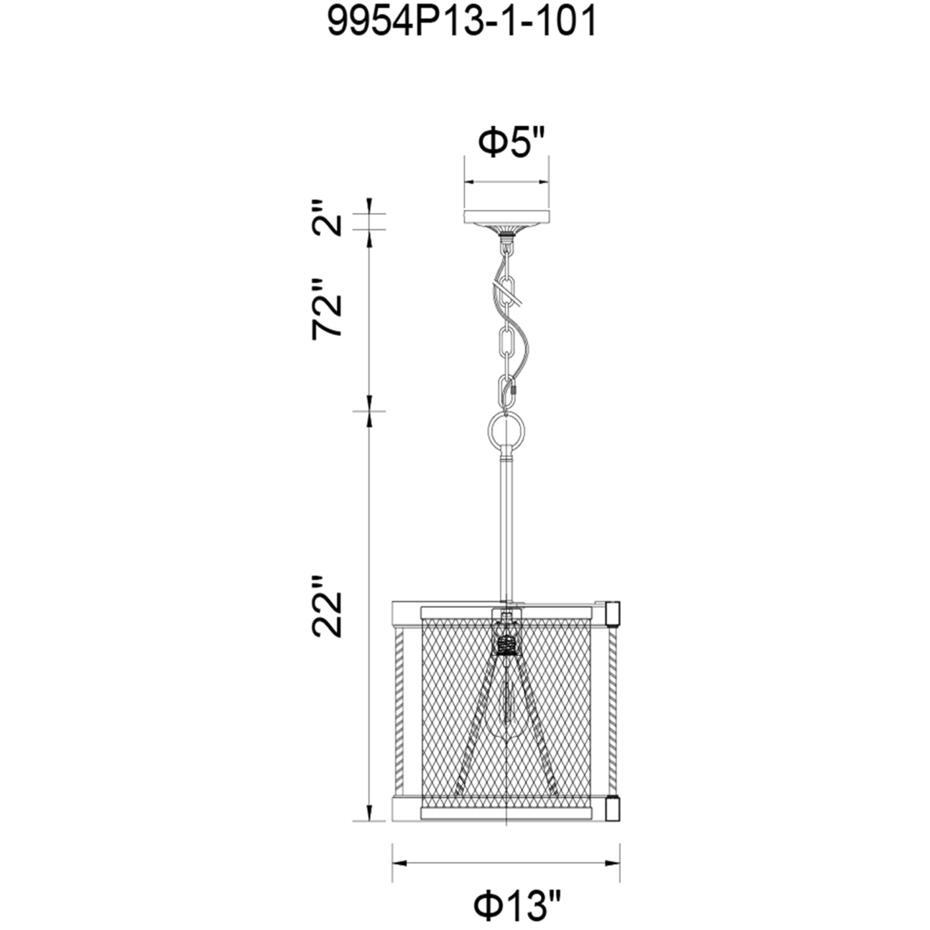 Parsh 1 Light 13 inch Pewter Drum Shade Mini Chandelier Ceiling Light