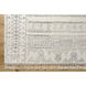 Tulsa 168 X 120 inch Light Silver / Light Grey / Pale Slate / Metallic - Silver Handmade Rug in 10 x 14