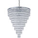 Canada 27 Light 32 inch Chrome Chandelier Ceiling Light