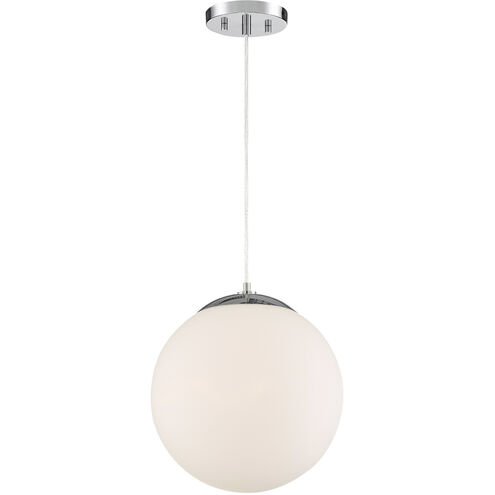 Kelvin 1 Light 12 inch Chrome Pendant Ceiling Light
