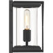 Rockhill 1 Light 10.5 inch Dark Matte Black Outdoor Sconce