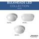 Bulkheads LED LED 9.5 inch White Outdoor Ceiling/Wall Light, Progress LED