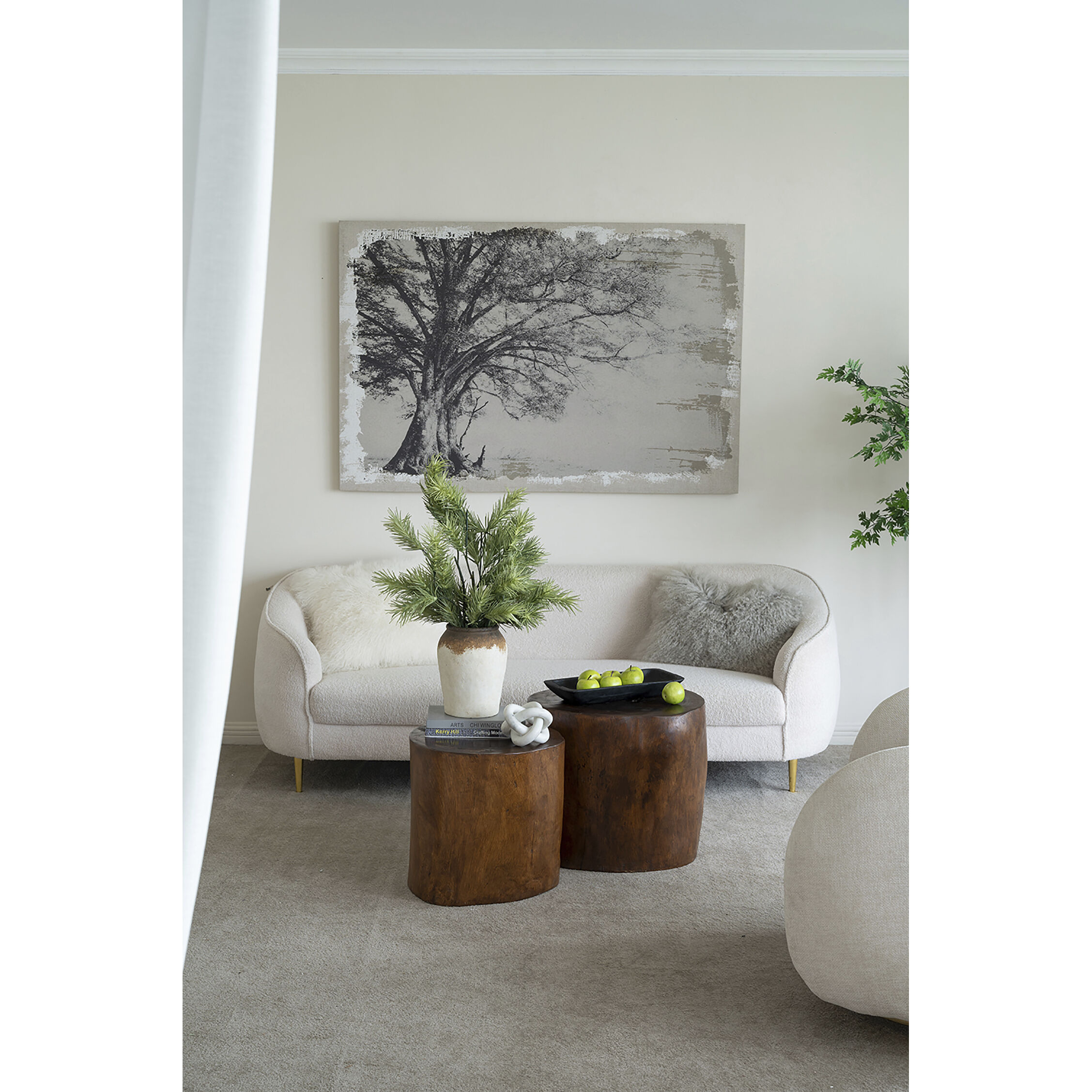 Rectangular Teak Natural Tray