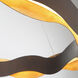 Vaughan LED 46 inch Bronze and Gold Chandelier Ceiling Light