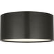 Mick De Giulio Dola LED 9.9 inch Bronze Flush Mount Ceiling Light