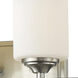 Bordeaux 4 Light 24 inch Brushed Nickel Vanity Wall Light