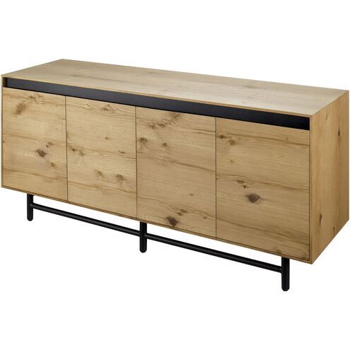 Molander 64 X 18 inch Brown / Black / Black Sideboard