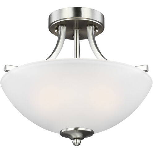 Geary 2 Light 13.88 inch Semi-Flush Mount