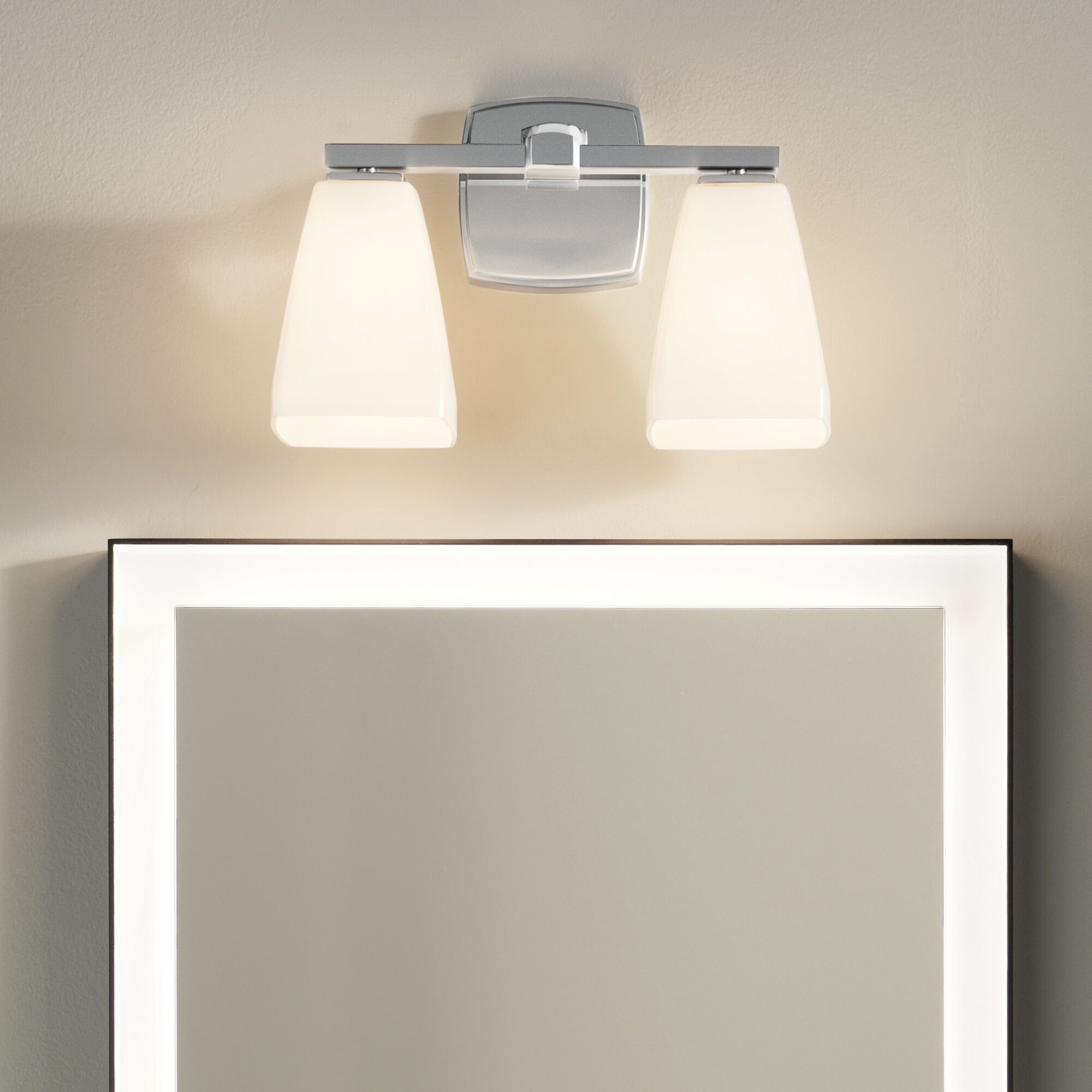 Marant 2 Light 14.25 inch Chrome Vanity Light Wall Light