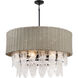 Breakers Isle 9 Light 32.63 inch Coal Pendant Ceiling Light
