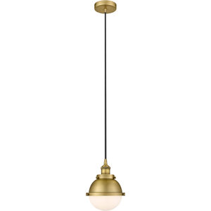 Edison Hampden 1 Light 7 inch Brushed Brass Mini Pendant Ceiling Light