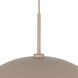 Regent Pendant Ceiling Light in Peach