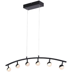 Torshon LED 39 inch Matte Black Pendant Ceiling Light