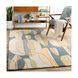 Philadelphia 168 X 120 inch Denim/Sea Foam/Tan/Light Gray/Wheat Rugs, Wool