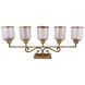 Hacienda 40.8 X 14.3 inch Candle Mantle Lighting