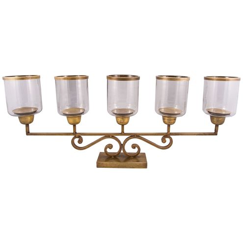 Hacienda 40.8 X 14.3 inch Candle Mantle Lighting