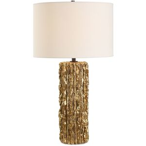 Echo 27.75 inch 150.00 watt Gold and Black Table Lamp Portable Light