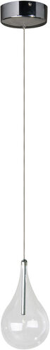 Albion 1 Light 4.5 inch Polished Chrome Single Pendant Ceiling Light