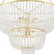 Rylee 12 Light 32 inch Antique Gold Chandelier Ceiling Light