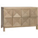 Quadrant 52 X 23 inch Washed Walnut Sideboard, 2 Door