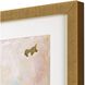 Abstract Collection Pink Framed Art