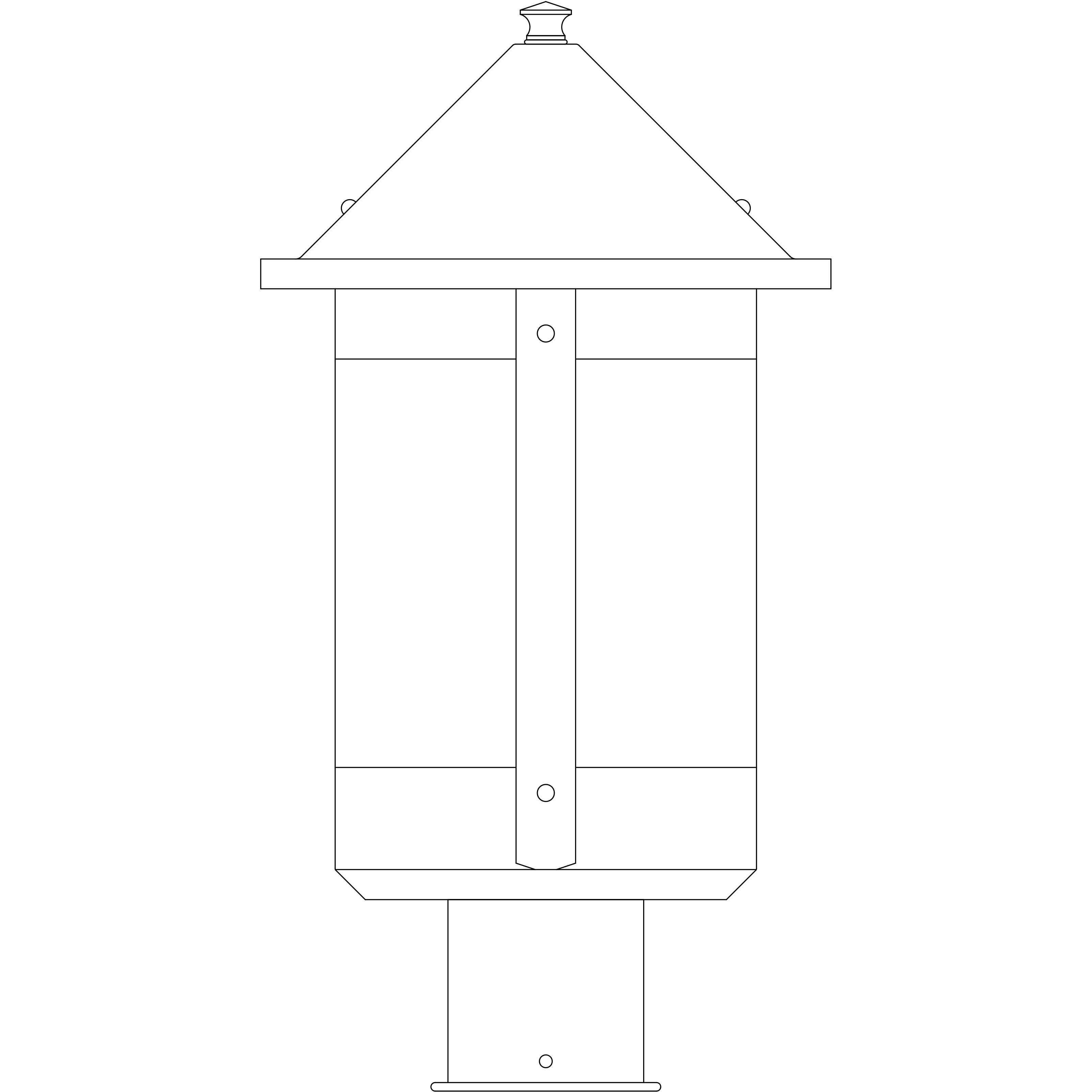 Berkeley 1 Light 13.25 inch Antique Copper Post Mount in White Opalescent