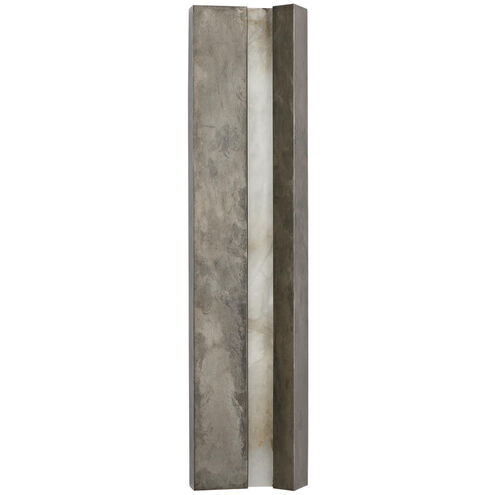 Anne-Marie Barton Austera Sconce Wall Light in Mottled Pewter