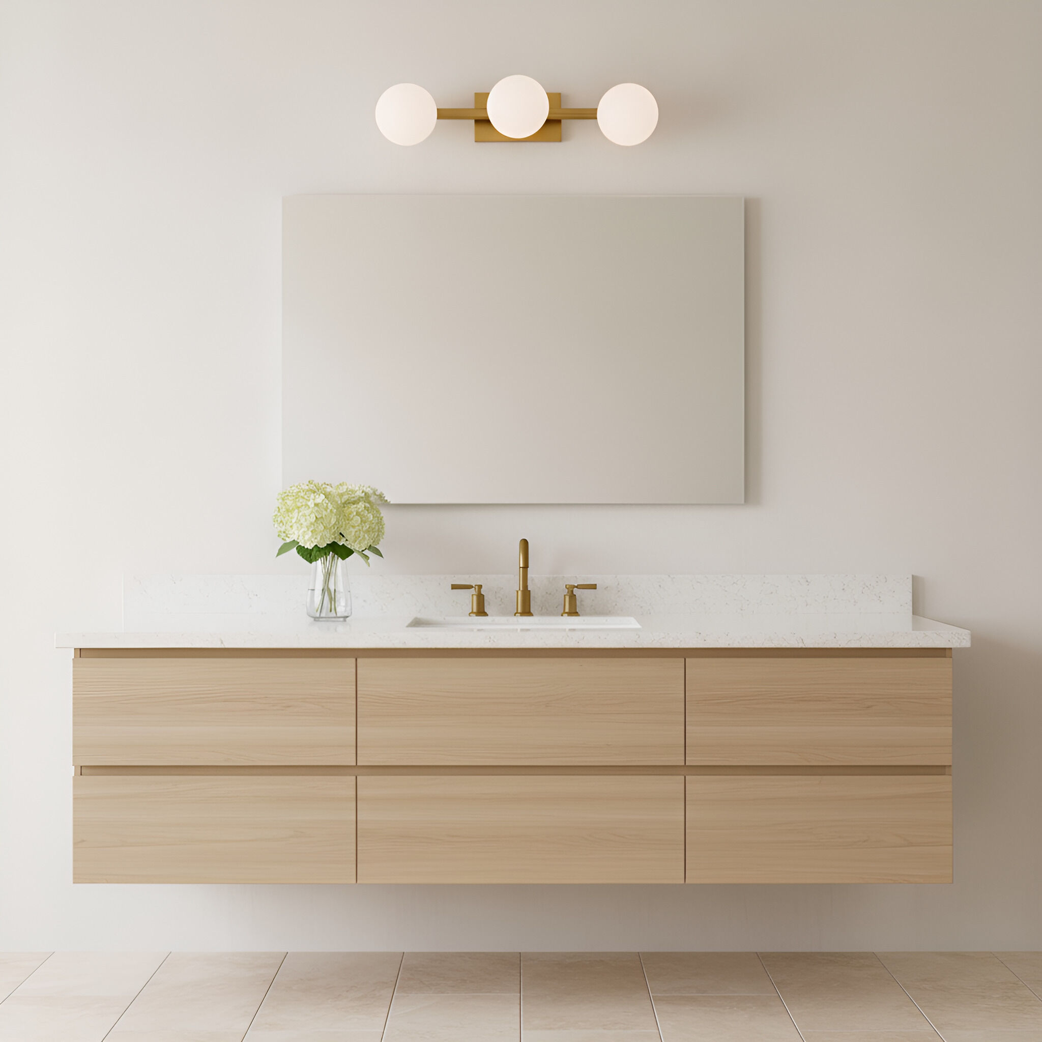 Sean Lavin Altair 3 Light 16 inch Burnished Brass Sconce Wall Light