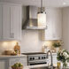 Britton 1 Light 4.75 inch Brushed Nickel Rod Pendant Ceiling Light