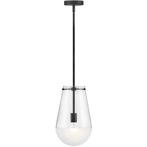 Beck 9 inch Black Indoor Pendant Ceiling Light