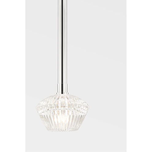 Barclay 1 Light 6 inch Polished Nickel Pendant Ceiling Light