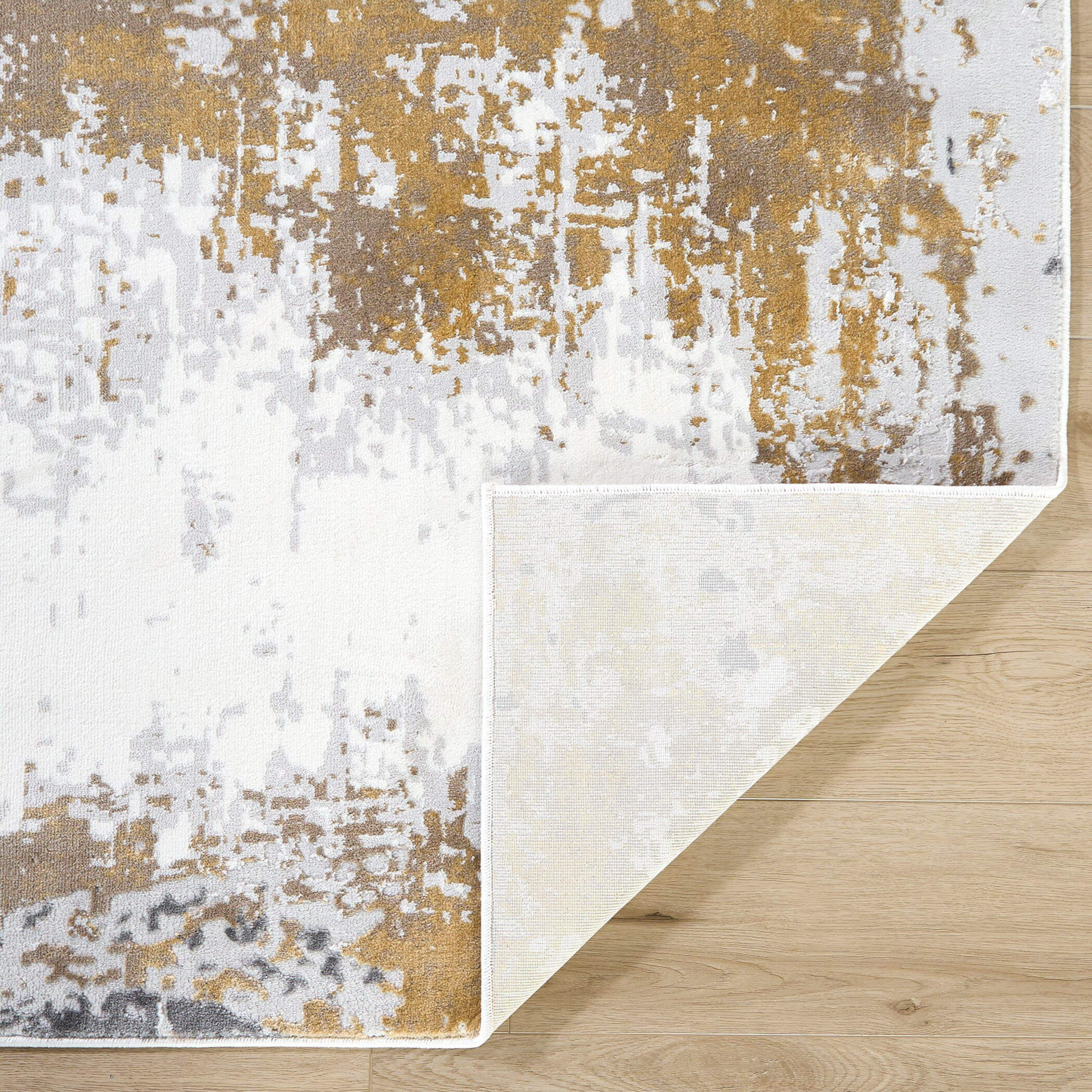 Veleka 90 X 63 inch Earth Tones Rug in 5 x 7