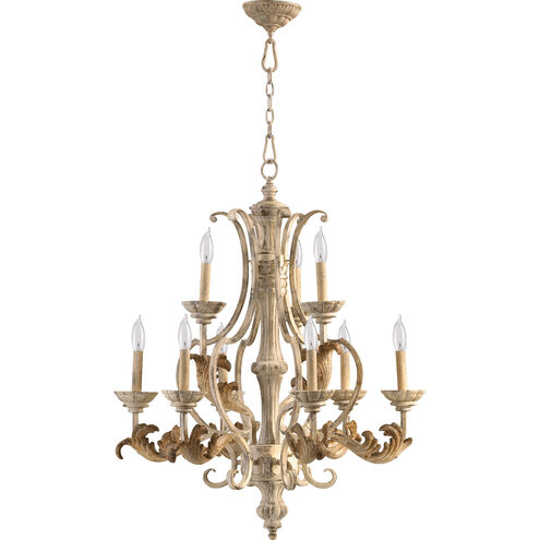 Florence 9 Light 28 inch Persian White Chandelier Ceiling Light