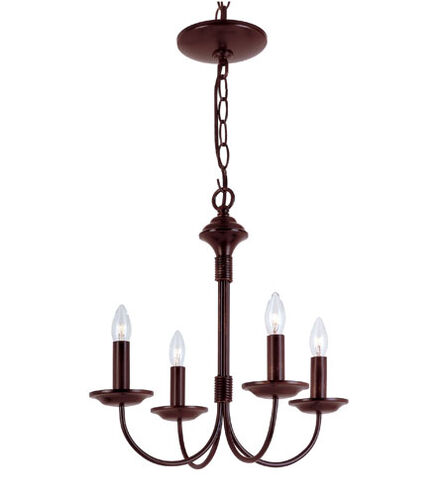 Candle 4 Light 14.50 inch Chandelier