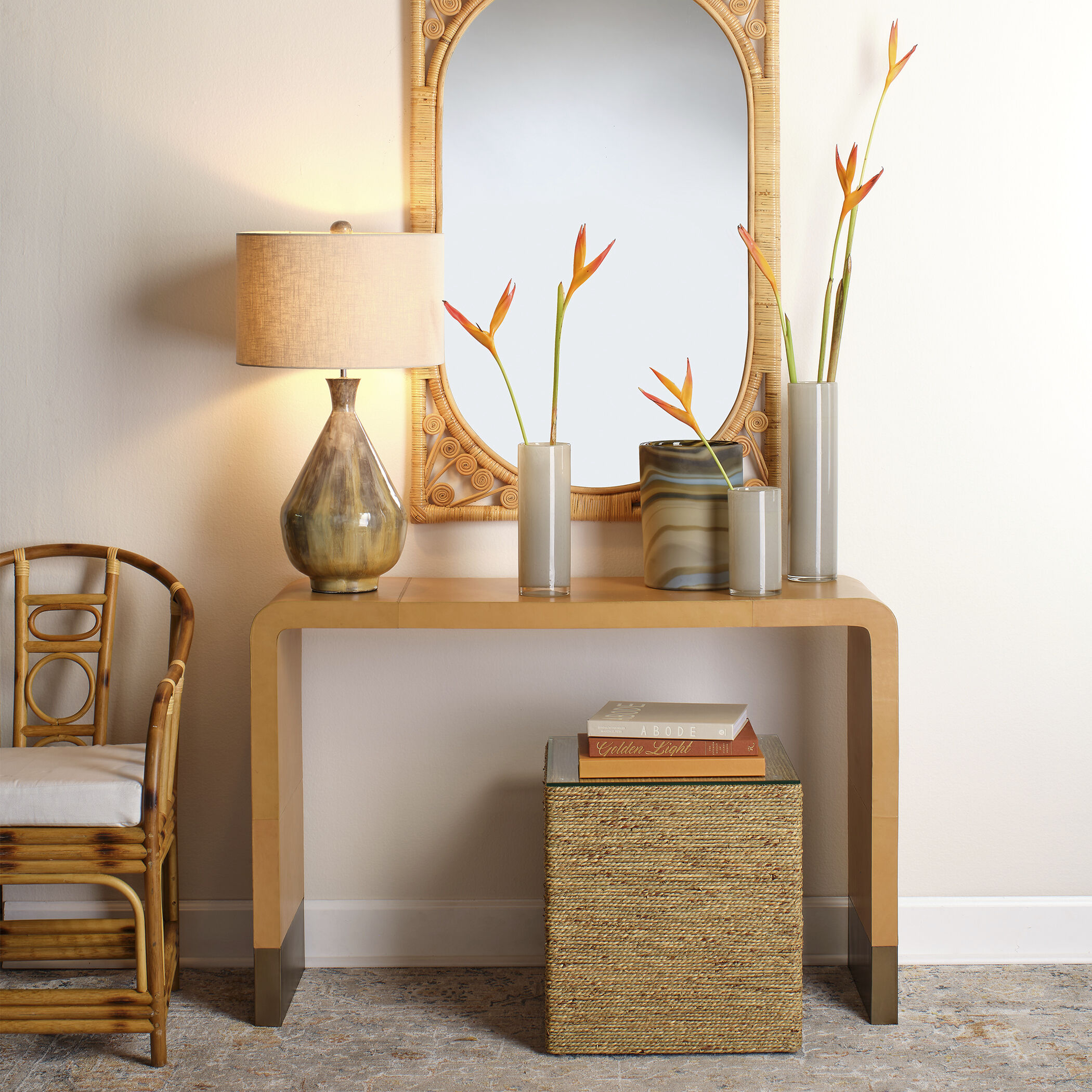 Captain Square 20 X 18 inch Natural Side Table