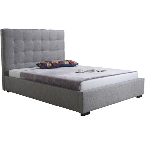 Belle Grey Storage Bed, King
