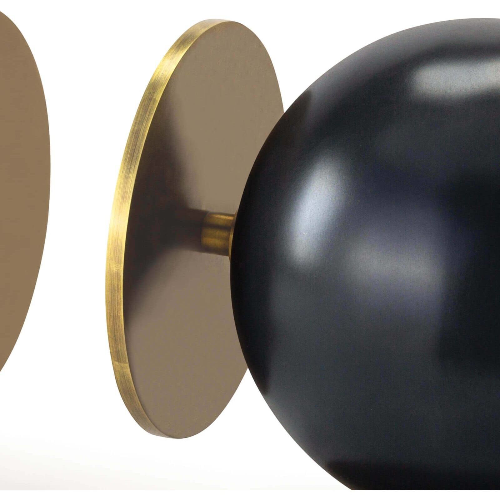 Grant 6.75 X 6 inch Blackened Brass Book Ends