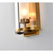 Canada 1 Light 5 inch Antique Brass Wall Sconce Wall Light