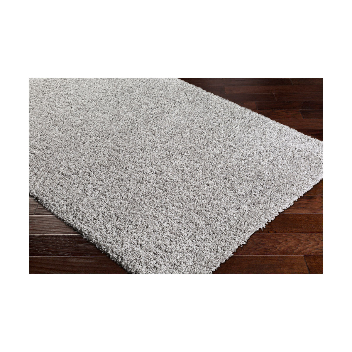 Galaxy Shag 114 X 79 inch Gray Area Rug, Polypropylene