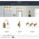 Hex LED 22.75 inch Champagne Bronze Bathroom Vanity Light Wall Light