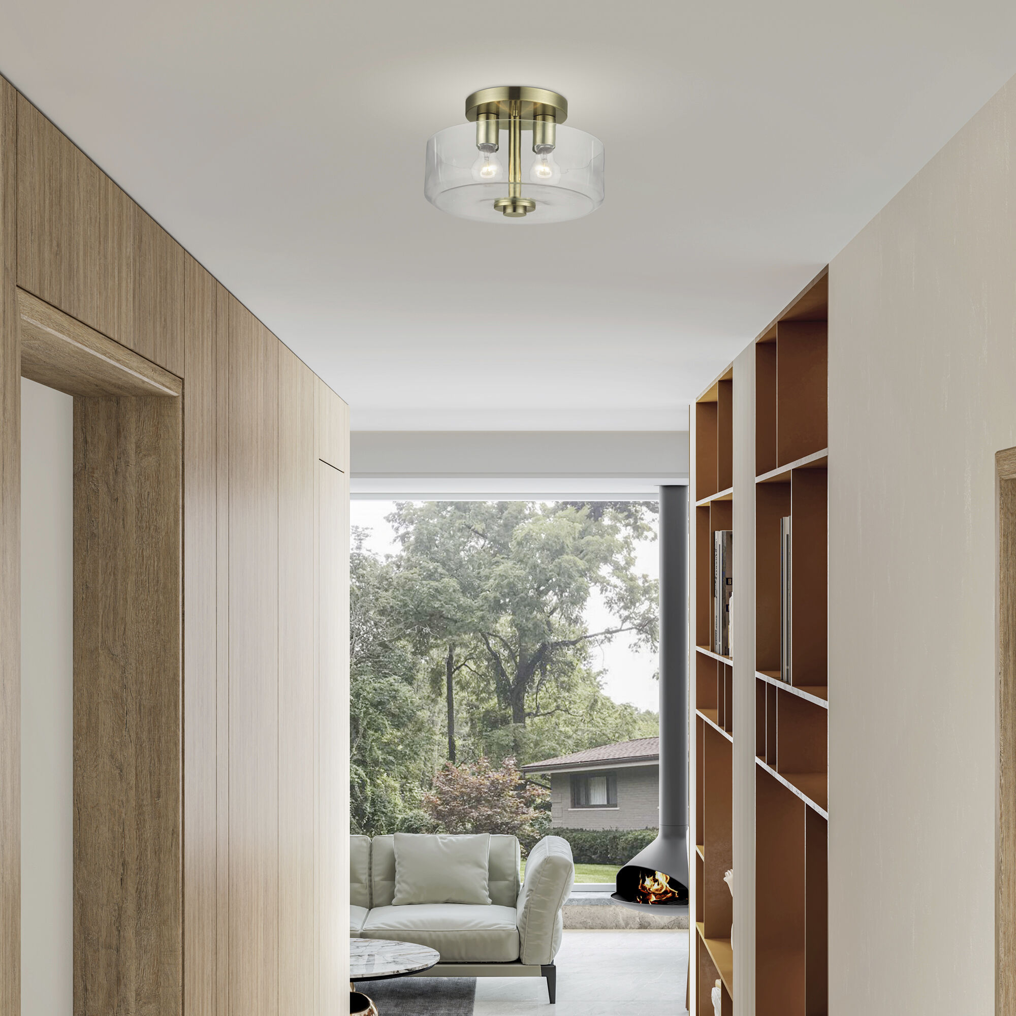 Mebel semi flush ceiling light hotsell
