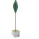 Floating Jewel Green and Gold Décor