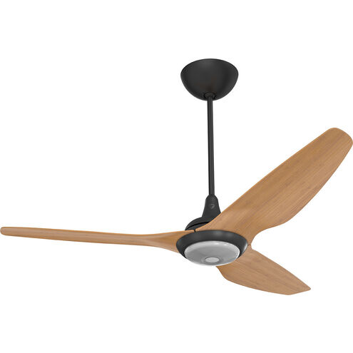 Haiku 60 inch Black with Caramel Bamboo Blades Ceiling Fan