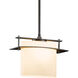 Arc Ellipse 1 Light 12.9 inch Dark Smoke Mini Pendant Ceiling Light, Large