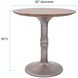 Distressed Farm House Brown/Silver Bistro Table